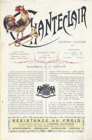 Chanteclair. Revue artistique et littéraire. N° 184. Caricature en couleurs par Chanteau et notic...