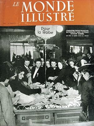 Seller image for Le Monde illustr N 4417. 28 juin 1947. for sale by Librairie Et Ctera (et caetera) - Sophie Rosire