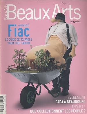 Image du vendeur pour Beaux Arts Magazine N 256. Spcial FIAC - Dada  Beaubourg Octobre 2005. mis en vente par Librairie Et Ctera (et caetera) - Sophie Rosire