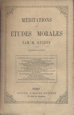 Méditations et études morales.