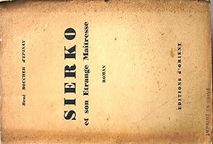 Imagen del vendedor de Sierko et son trange matresse. Roman. Vers 1935. a la venta por Librairie Et Ctera (et caetera) - Sophie Rosire