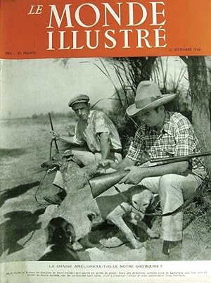 Imagen del vendedor de Le Monde illustr N 4377. 21 septembre 1946. a la venta por Librairie Et Ctera (et caetera) - Sophie Rosire