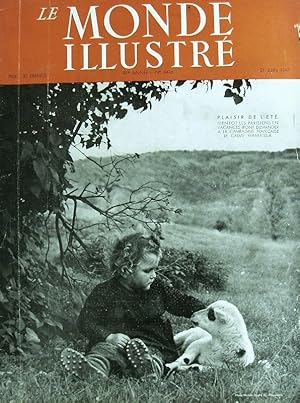Imagen del vendedor de Le Monde illustr N 4416. 21 juin 1947. a la venta por Librairie Et Ctera (et caetera) - Sophie Rosire