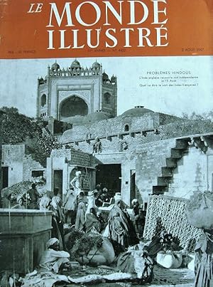 Seller image for Le Monde illustr N 4422. 2 aot 1947. for sale by Librairie Et Ctera (et caetera) - Sophie Rosire