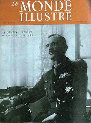 Imagen del vendedor de Le Monde illustr N 4441. Mort du Gnral Leclerc. 13 dcembre 1947. a la venta por Librairie Et Ctera (et caetera) - Sophie Rosire