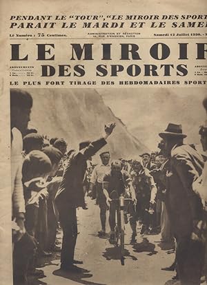 Le miroir des sports N° 548. En couverture : Benoit-Faure franchit en triomphateur le sommet du T...