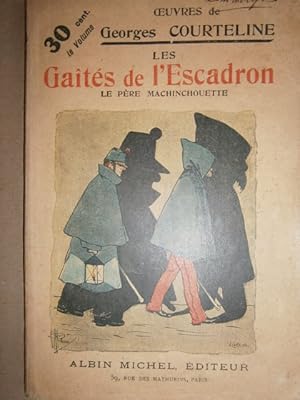 Bild des Verkufers fr Les gats de l'escadron. Le pre Machinchouette. Vers 1920. zum Verkauf von Librairie Et Ctera (et caetera) - Sophie Rosire