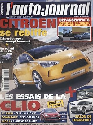 L'auto-journal 2005 N° 681. 15 septembre 2005.