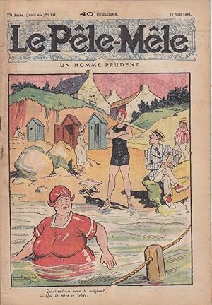 Le Pêle-mêle N° 26. Un homme prudent. 17 août 1924.