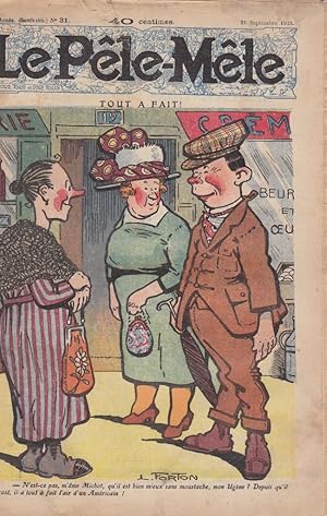 Bild des Verkufers fr Le Ple-mle N 31. Tout  fait! 21 septembre 1924. zum Verkauf von Librairie Et Ctera (et caetera) - Sophie Rosire