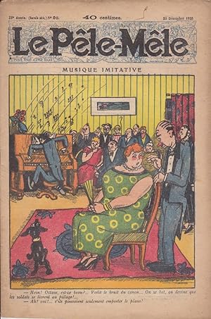 Seller image for Le Ple-mle N 96. Musique imitative. 20 dcembre 1925. for sale by Librairie Et Ctera (et caetera) - Sophie Rosire