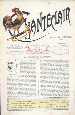 Chanteclair. Revue artistique et littéraire. N° 192. Caricature en couleurs par H. Frantz et noti...