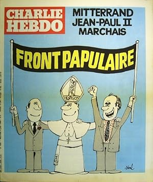 Seller image for Charlie Hebdo N 499. Couverture de Sin: Front populaire. 4 juin 1980. for sale by Librairie Et Ctera (et caetera) - Sophie Rosire