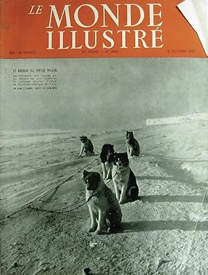 Imagen del vendedor de Le Monde illustr N 4433. 18 octobre 1947. a la venta por Librairie Et Ctera (et caetera) - Sophie Rosire