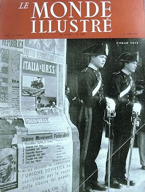 Imagen del vendedor de Le Monde illustr N 4458. 10 avril 1948. a la venta por Librairie Et Ctera (et caetera) - Sophie Rosire