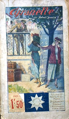 Seller image for Cyranette. Vers 1920. for sale by Librairie Et Ctera (et caetera) - Sophie Rosire