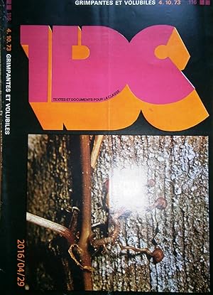 Textes et documents pour la classe. N° 116 : Grimpantes et volubiles. 4 octobre 1973.