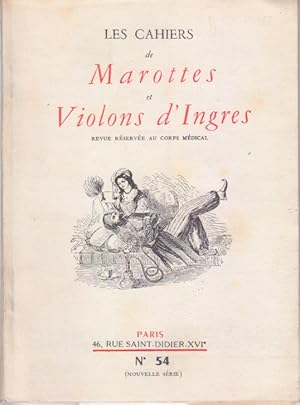 Seller image for Les cahiers de marottes et violons d'Ingres. N 54 : Debussy - Pour un muse de la chaussure - Cheval - Cocteau - Boltanski. for sale by Librairie Et Ctera (et caetera) - Sophie Rosire