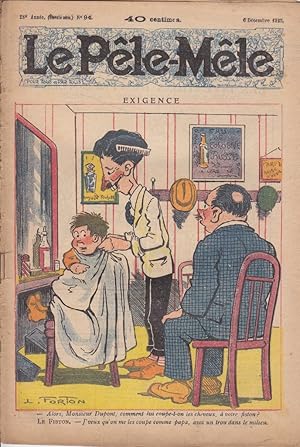 Bild des Verkufers fr Le Ple-mle N 94. Exigence. 6 dcembre 1925. zum Verkauf von Librairie Et Ctera (et caetera) - Sophie Rosire