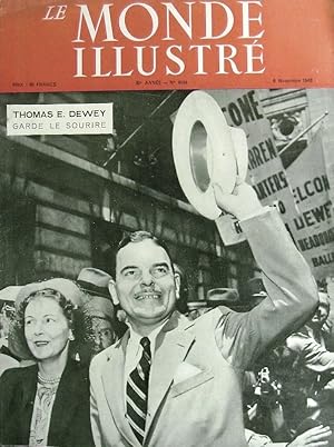 Seller image for Le Monde illustr N 4484. Un mois de grve dans les mines - Guerre civile en Grce - Le volcan Paricutin - Thomas E. Dewey en couverture 6 novembre 1948. for sale by Librairie Et Ctera (et caetera) - Sophie Rosire