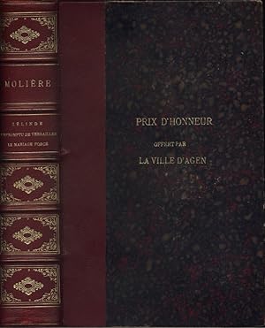 Image du vendeur pour Oeuvres compltes de Molire collationnes sur les textes originaux et commentes M. Louis Moland. Tome 5 seul. Deuxime dition soignement revue et considrablement augmente. Zlinde - L'impromptu de Versailles - Le Mariage forc - Ftes de Versailles mis en vente par Librairie Et Ctera (et caetera) - Sophie Rosire