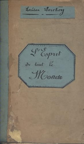 Imagen del vendedor de L'esprit de tout le monde. Compil par Lordan Larchey. Deuxime srie : Les riposteurs. a la venta por Librairie Et Ctera (et caetera) - Sophie Rosire