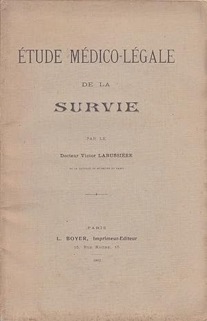 Etude m dico-l gale de la survie.