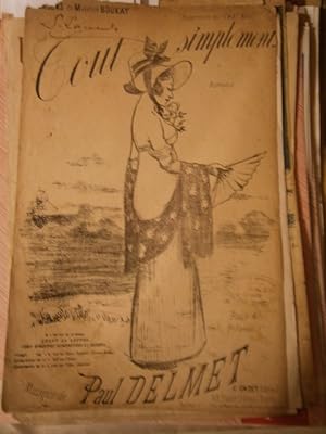 Seller image for Tout simplement Romance. Vers 1900. for sale by Librairie Et Ctera (et caetera) - Sophie Rosire
