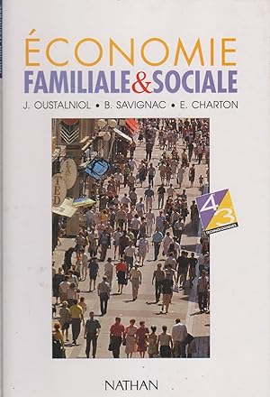 Seller image for Economie familiale et sociale. for sale by Librairie Et Ctera (et caetera) - Sophie Rosire
