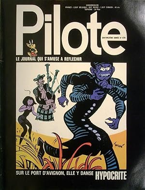 Bild des Verkufers fr Pilote N 678. Hebdomadaire. 2 novembre 1972. zum Verkauf von Librairie Et Ctera (et caetera) - Sophie Rosire