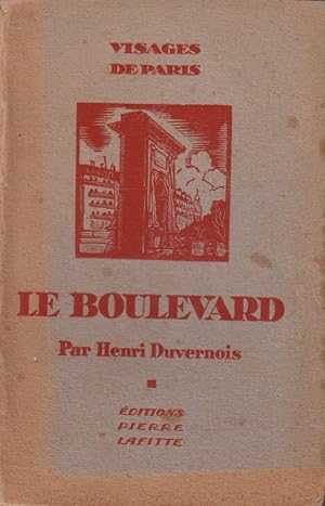 Imagen del vendedor de Le boulevard. a la venta por Librairie Et Ctera (et caetera) - Sophie Rosire