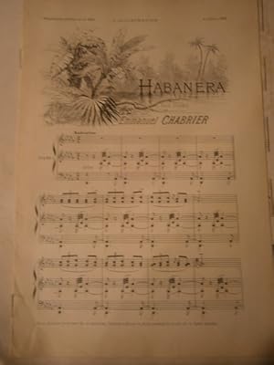 Imagen del vendedor de Habanera. Pour piano. a la venta por Librairie Et Ctera (et caetera) - Sophie Rosire