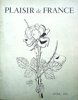 Imagen del vendedor de Plaisir de France N 210. Avril 1956. a la venta por Librairie Et Ctera (et caetera) - Sophie Rosire