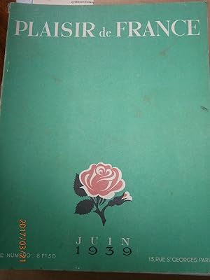 Seller image for Plaisir de France N 57. Normandie - Equitation - Chambord Juin 1939. for sale by Librairie Et Ctera (et caetera) - Sophie Rosire