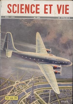 Science et vie N° 392. En couverture: L'avion "SE 2010 Armagnac". Juin 1950.