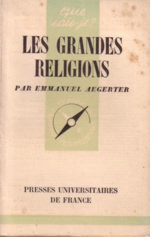 Bild des Verkufers fr Les grandes religions. zum Verkauf von Librairie Et Ctera (et caetera) - Sophie Rosire