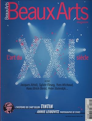 Bild des Verkufers fr Beaux Arts Magazine N 270. L'art du XXIe sicle, l'histoire de l'art selon Tintin Dcembre 2006. zum Verkauf von Librairie Et Ctera (et caetera) - Sophie Rosire