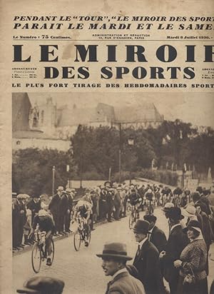 Le miroir des sports N° 547. En couverture : Vannes-Les Sables - Guerra - Charles Pélissier et le...
