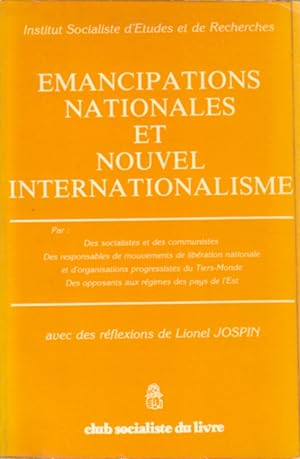 Seller image for Emancipations nationales et nouvel internationalisme. for sale by Librairie Et Ctera (et caetera) - Sophie Rosire