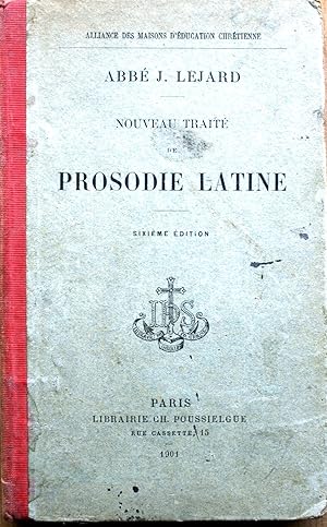 Nouveau traité de prosodie latine.