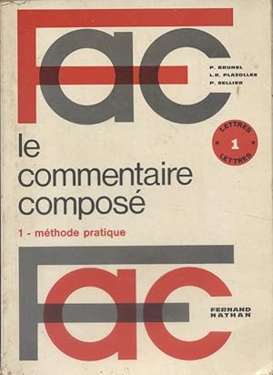 Bild des Verkufers fr Le commentaire compos. Tome 1 seul. zum Verkauf von Librairie Et Ctera (et caetera) - Sophie Rosire