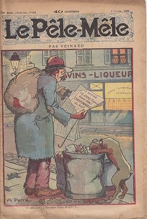 Bild des Verkufers fr Le Ple-mle N 51. Pas veinard. 8 fvrier 1925. zum Verkauf von Librairie Et Ctera (et caetera) - Sophie Rosire