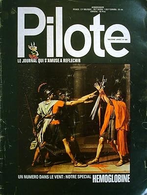 Bild des Verkufers fr Pilote N 629. Hebdomadaire. Christopher Lee en 4e de couverture. 25 novembre 1971. zum Verkauf von Librairie Et Ctera (et caetera) - Sophie Rosire