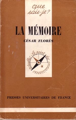 Seller image for La mmoire. for sale by Librairie Et Ctera (et caetera) - Sophie Rosire