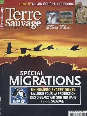 Terre sauvage N° 253 : spécial migrations. Septembre 2009.