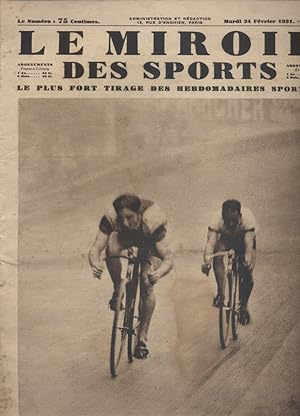 Le miroir des sports N° 583. En couverture : Gérardin bat Michard au Vel' d'Hiv'. 24 février 1931.