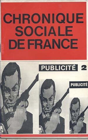 Seller image for Chronique sociale de France N 2 - 1966. La publicit. 1er mai 1966. for sale by Librairie Et Ctera (et caetera) - Sophie Rosire