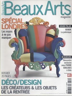 Immagine del venditore per Beaux Arts Magazine N 304. Spcial Londres - Renoir - Dco Dsign. Octobre 2009. venduto da Librairie Et Ctera (et caetera) - Sophie Rosire