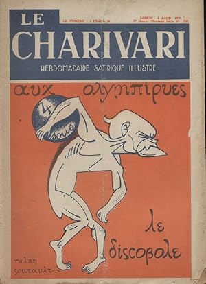 Bild des Verkufers fr Le Charivari N 110. Hebdomadaire satirique illustr. 4 aot 1928. zum Verkauf von Librairie Et Ctera (et caetera) - Sophie Rosire