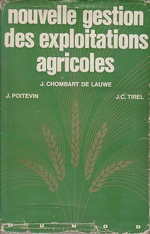 Gestion des exploitations agricoles.